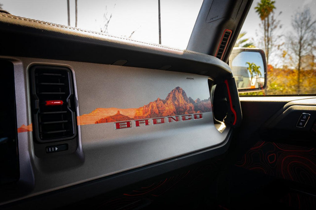Infinity Landscape 3 Piece Dash Kit (Printed Series) - 2021+ Bronco StickerFab