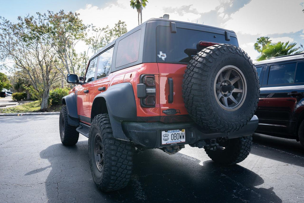 R Inlay for Tailgate Emblem - 2022+ Bronco Raptor StickerFab