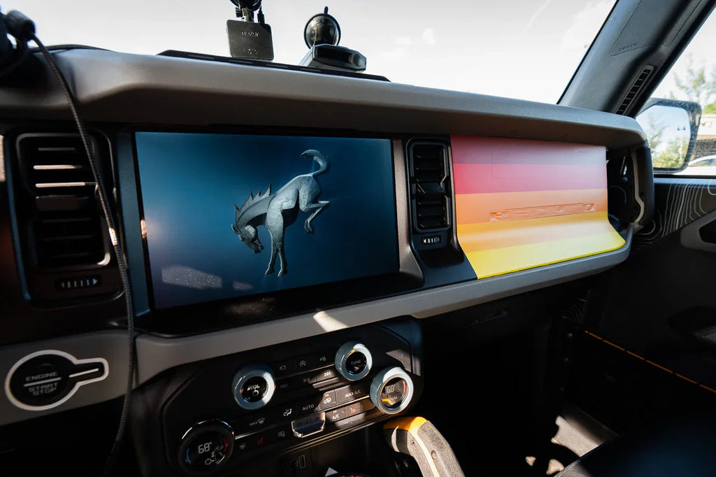 Sunset Dash Overlay - 2021+ Bronco StickerFab