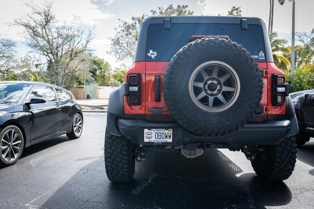 R Inlay for Tailgate Emblem - 2022+ Bronco Raptor StickerFab