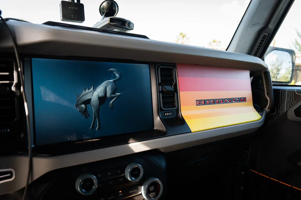 Sunset Dash Overlay - 2021+ Bronco StickerFab