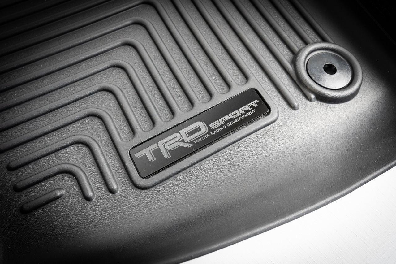 "TRD Sport" Husky Floor Mat Logo (Etched Acrylic) - Universal StickerFab