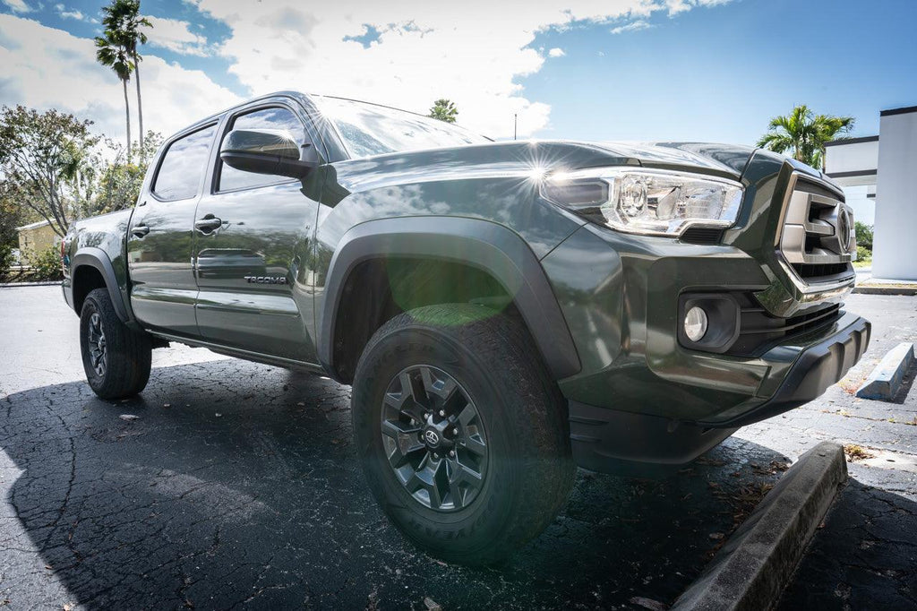 Smoked Sidemarker Overlays (Front Only) - 2016-2023 Tacoma StickerFab