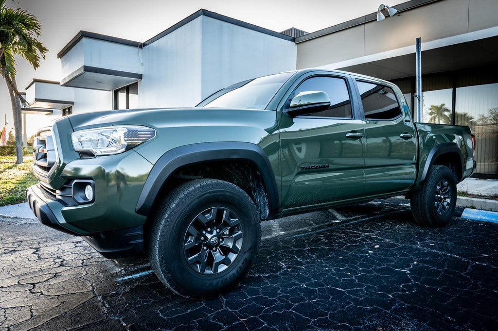 Topo B Pillar Overlays - 2016-2023 Tacoma Double Cab StickerFab