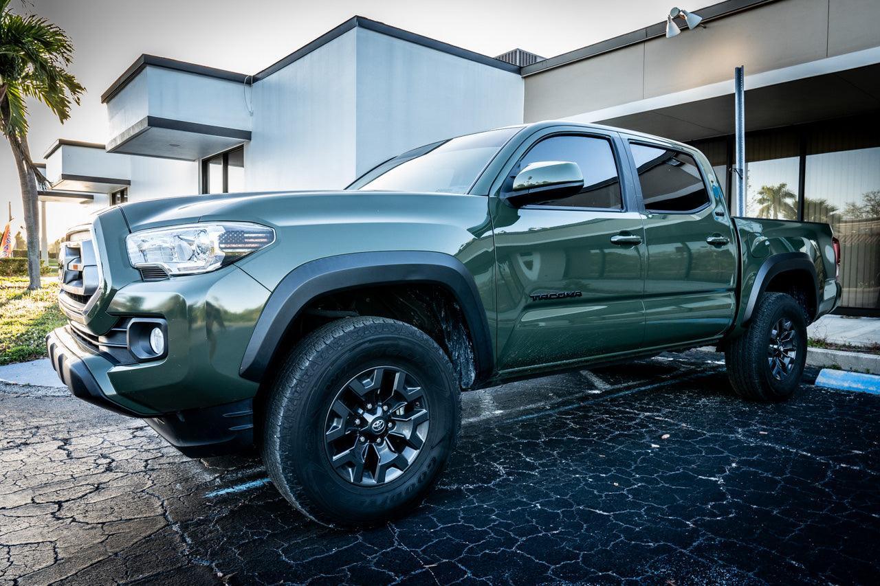 Topo B Pillar Overlays - 2016-2023 Tacoma Double Cab StickerFab