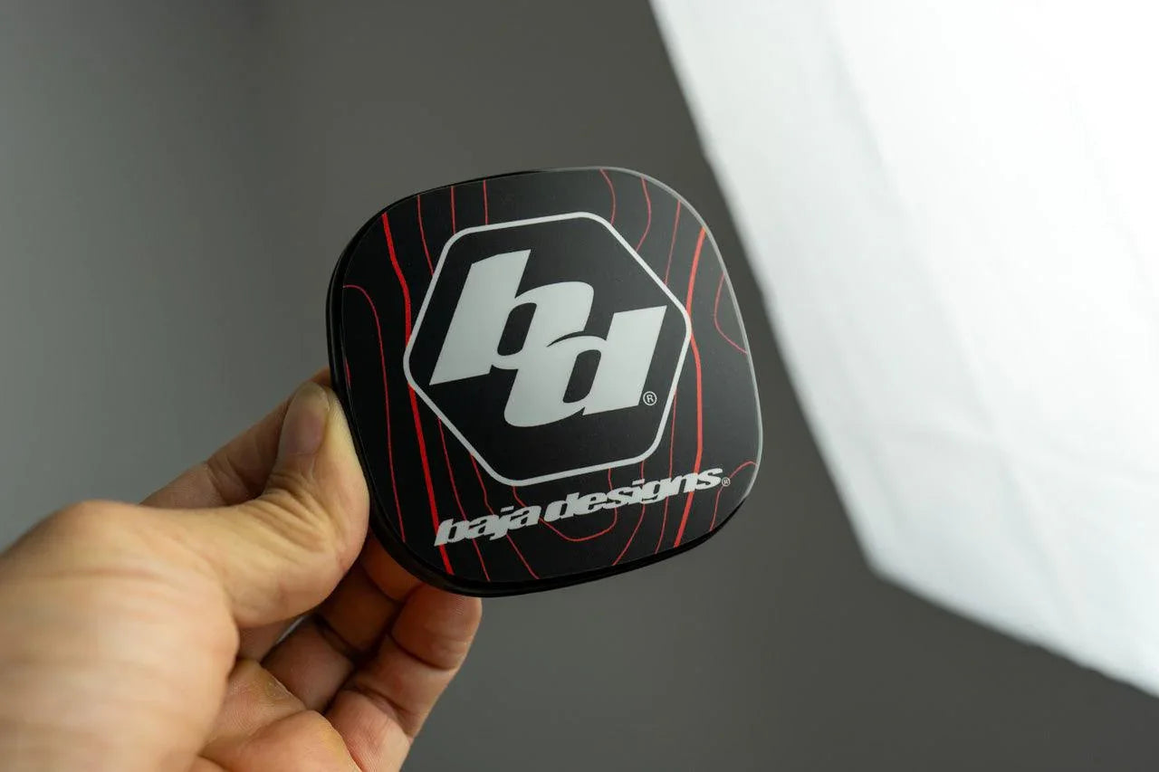 Baja Designs Squadron Light Cover Topo Overlays - Universal StickerFab