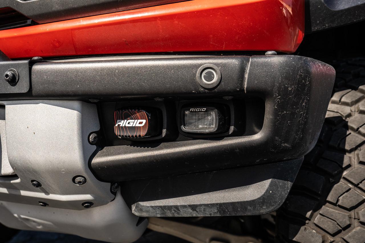 Rigid SR-M Light Cover Topo Overlays - Universal StickerFab