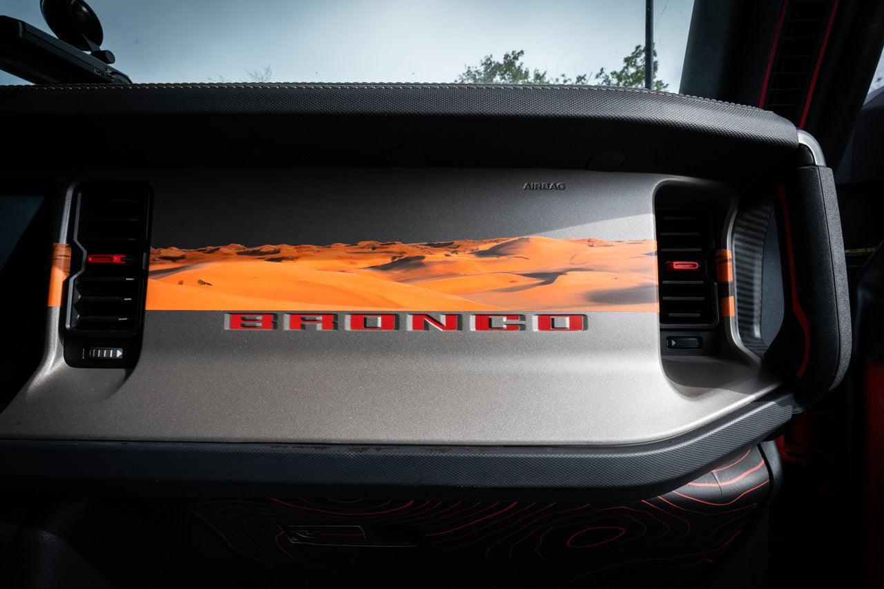 Infinity Landscape 3 Piece Dash Kit (Printed Series) - 2021+ Bronco StickerFab