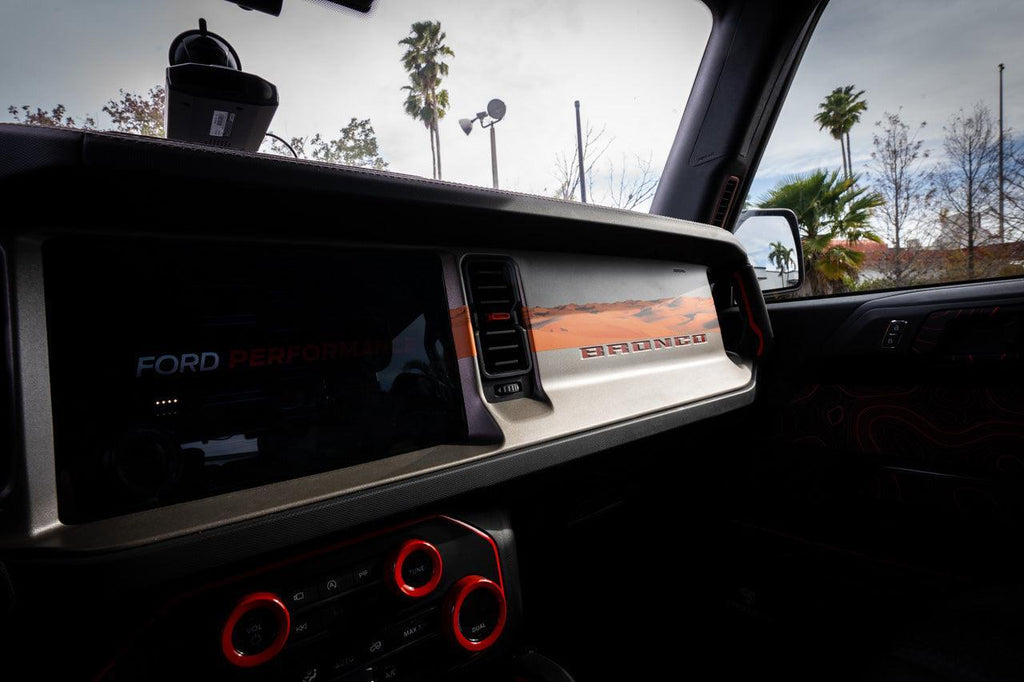 Infinity Landscape 3 Piece Dash Kit (Printed Series) - 2021+ Bronco StickerFab