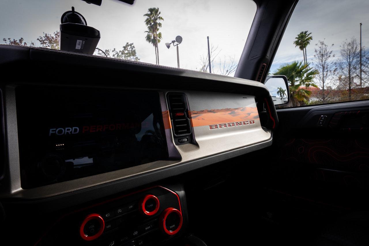 Infinity Landscape 3 Piece Dash Kit (Printed Series) - 2021+ Bronco StickerFab