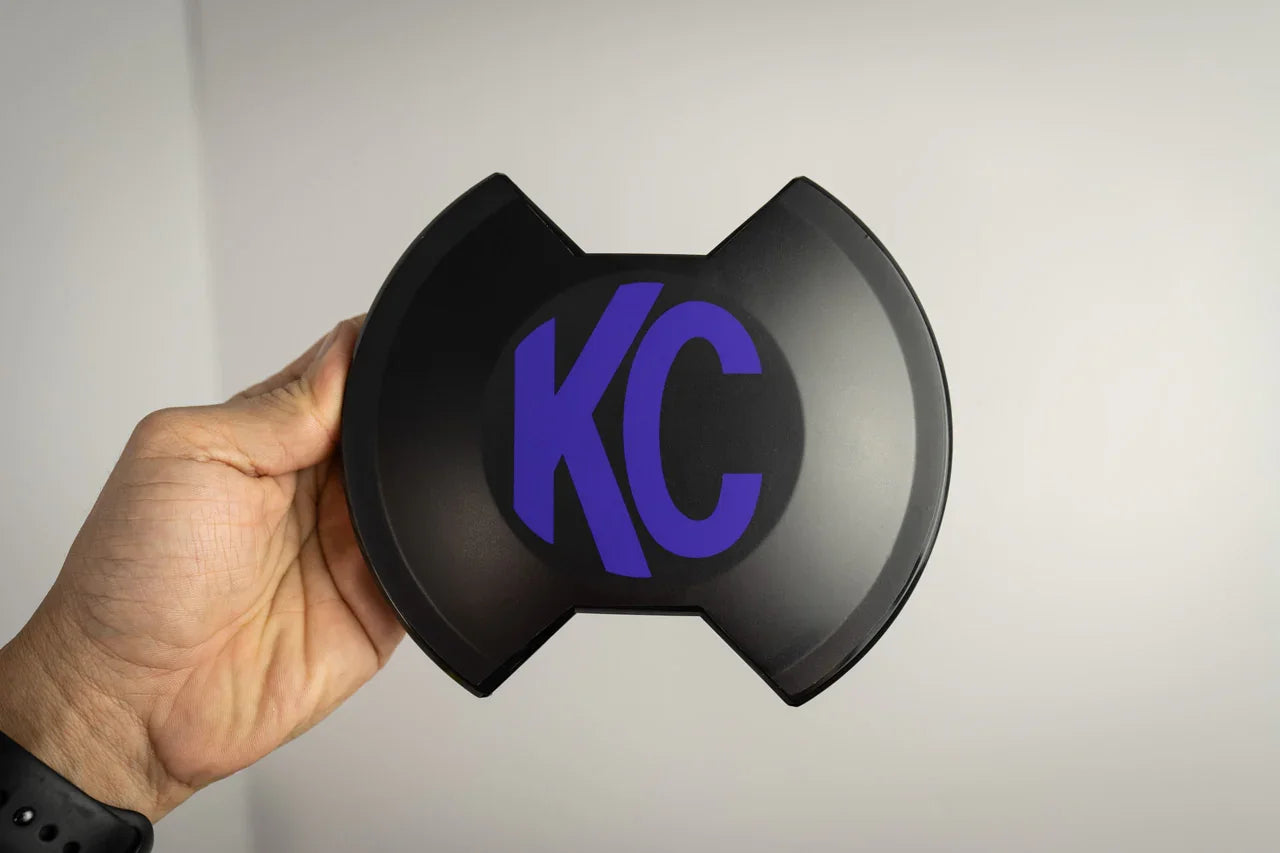 KC HiLITES 6" SlimLite LED Cover Overlays - Universal StickerFab