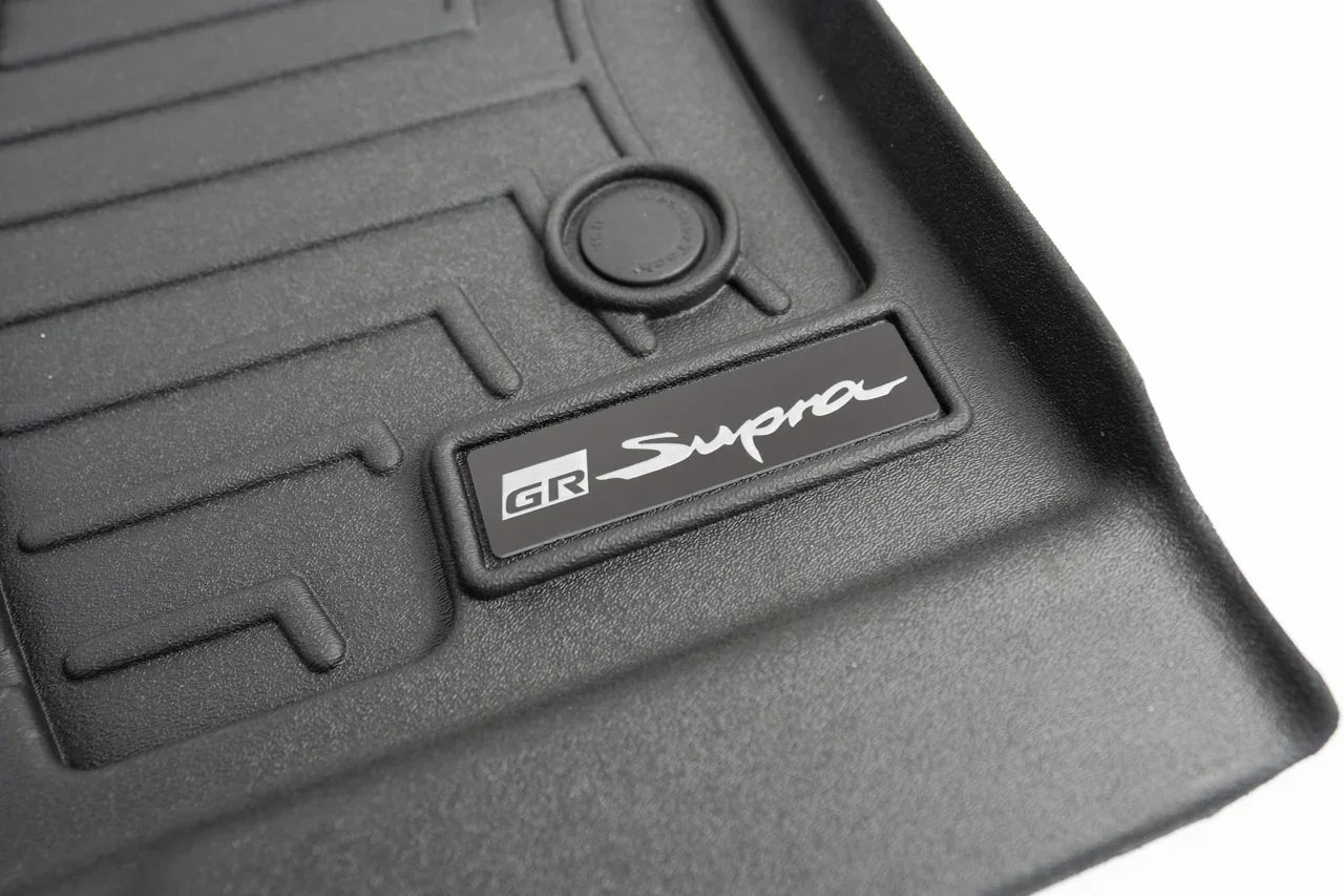 GR Supra Emblem Inserts for Weathertech Floor Mats (Single) - 2020+ Supra StickerFab