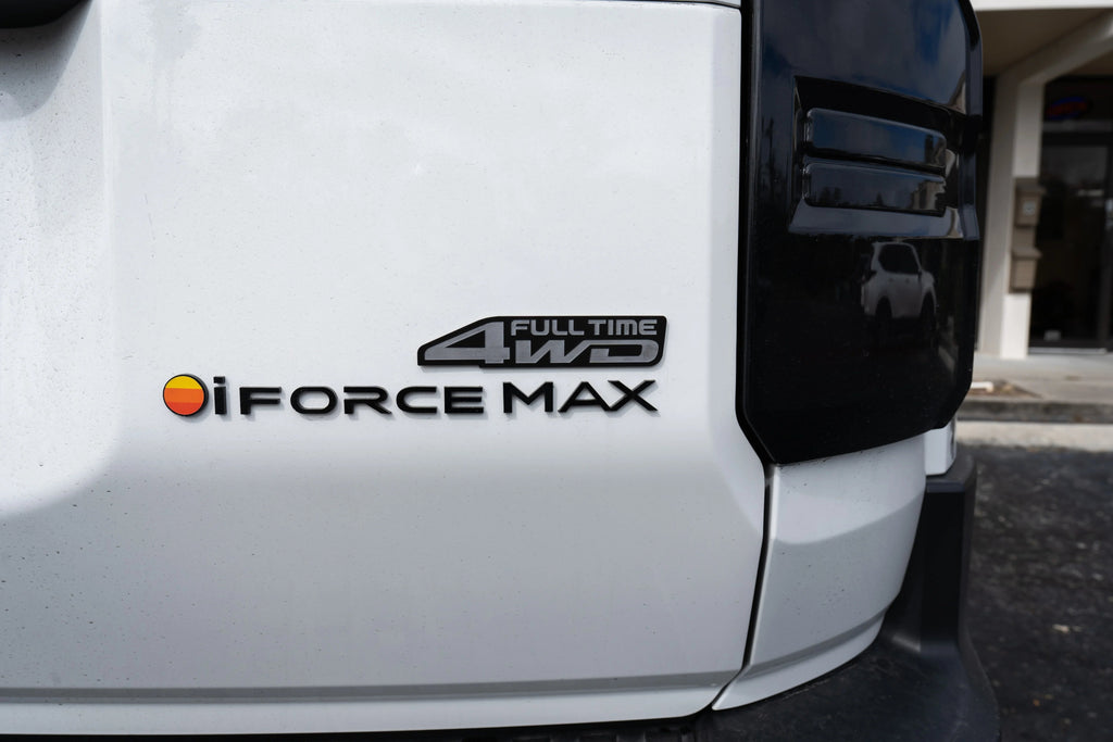 Full Time 4WD Two Color Acrylic Emblem - 2024+ Land Cruiser / GX 550 / 2025+ 4Runner Limited StickerFab