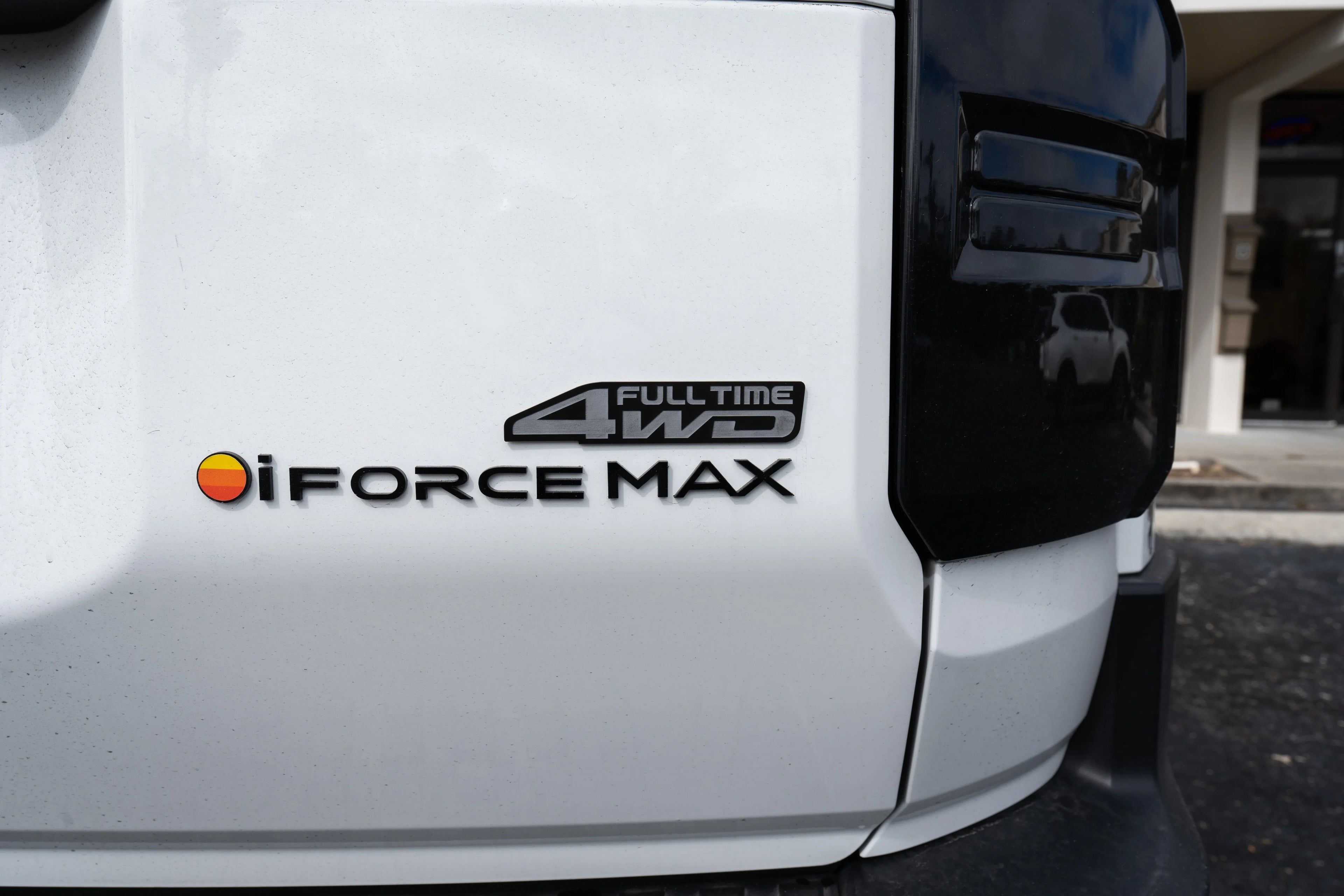 Full Time 4WD Two Color Acrylic Emblem - 2024+ Land Cruiser / GX 550 / 2025+ 4Runner Limited StickerFab