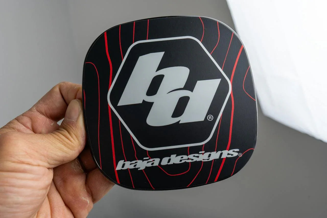 Baja Designs XL Topo Light Cover Overlays  - Universal StickerFab