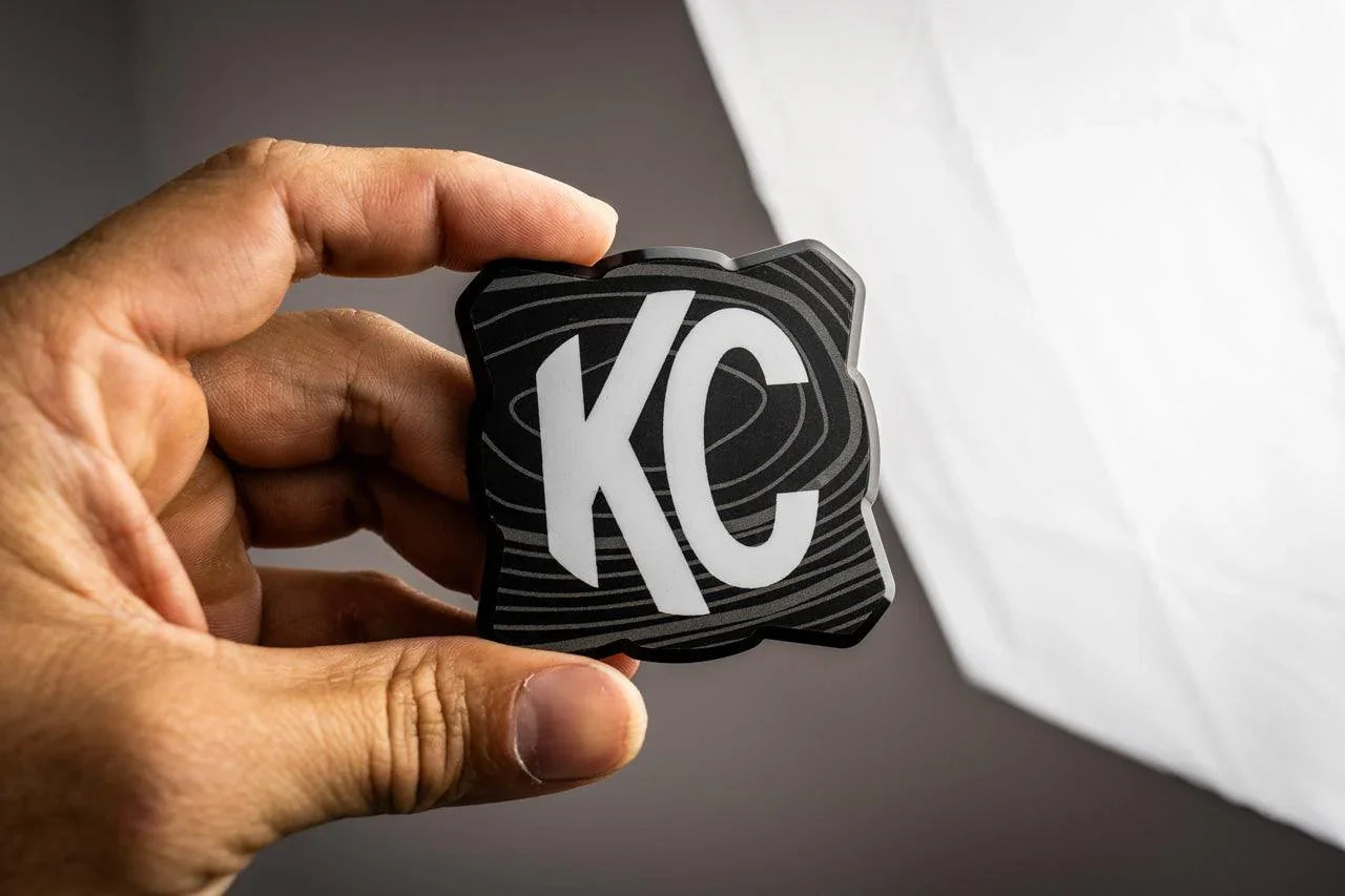 KC HiLITES Flex Era 1 Cover Topo Overlays - Universal StickerFab