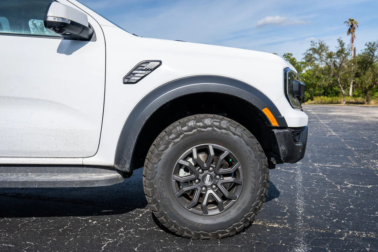 American Flag Fender Vent Overlays - 2024+ Ranger Raptor StickerFab