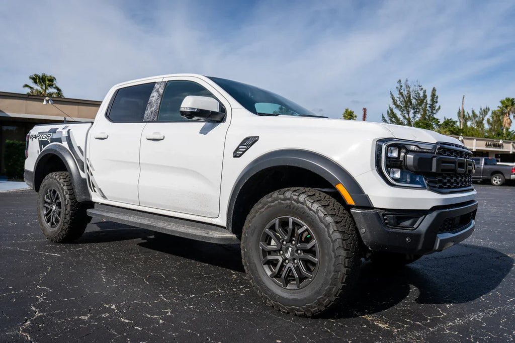 American Flag Fender Vent Overlays - 2024+ Ranger Raptor StickerFab
