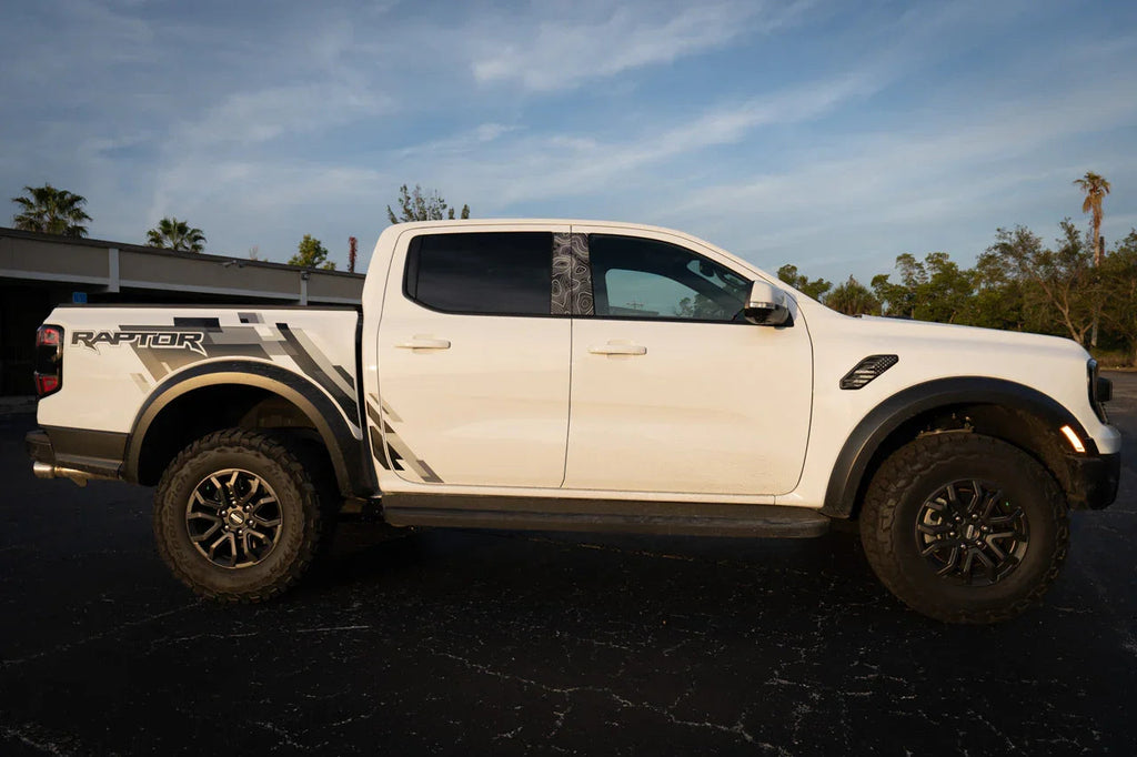 American Flag Fender Vent Overlays - 2024+ Ranger Raptor StickerFab