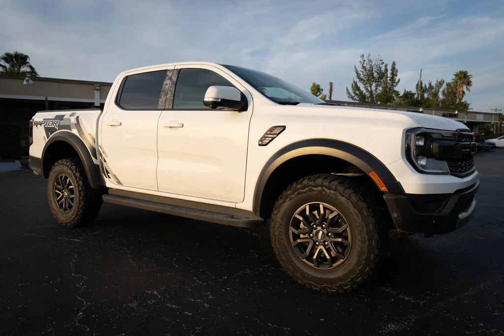 American Flag Fender Vent Overlays - 2024+ Ranger Raptor StickerFab