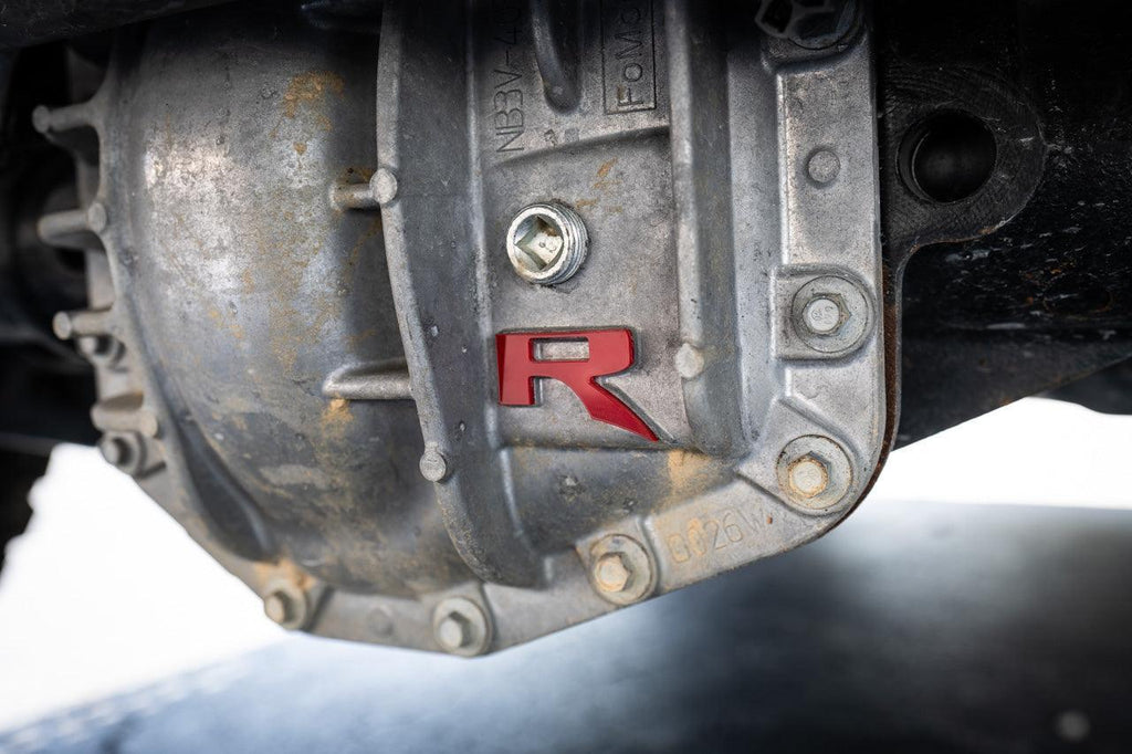 R Overlay for Differential Cover - 2022+ Bronco Raptor StickerFab
