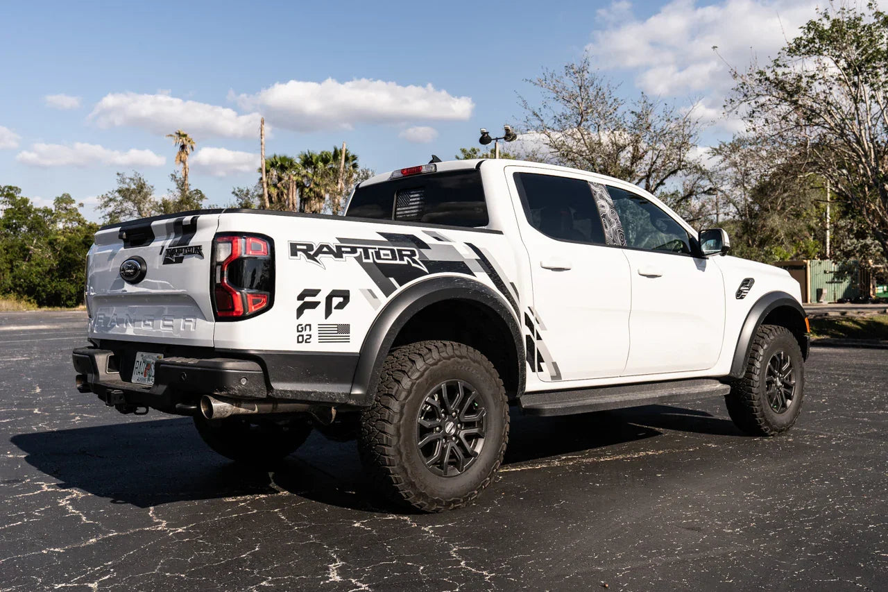 FP GN 02 Fender Decals - 2024+ Ranger Raptor StickerFab