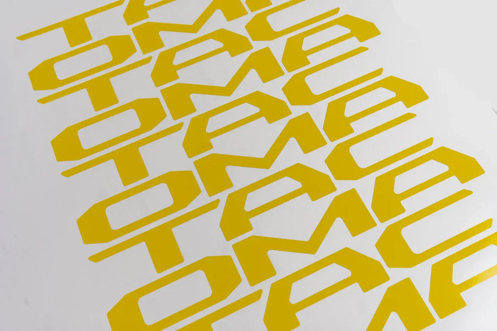 TACOMA Tailgate Inlay Letters - 2024+ Tacoma StickerFab