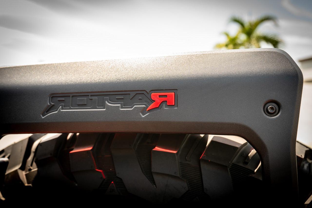 Acrylic R Inlay Kit - 2022+ Bronco Raptor StickerFab