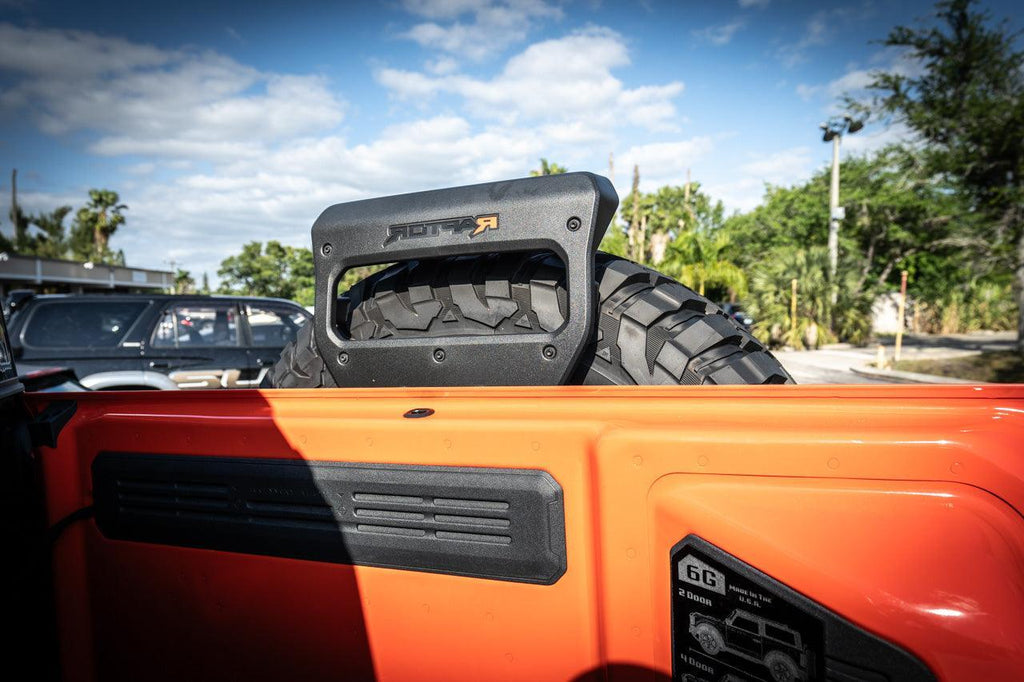 Backwards R Inlay for Third Brake Light - 2022+ Bronco Raptor StickerFab