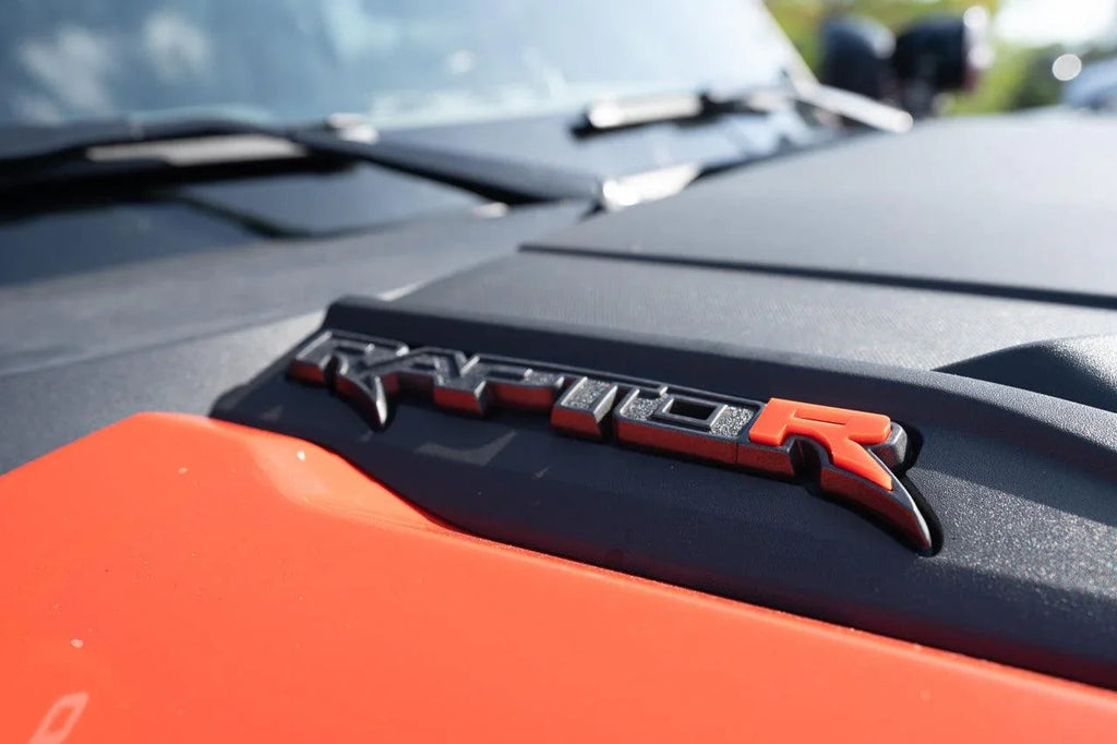 Acrylic R Inlay Kit - 2022+ Bronco Raptor StickerFab