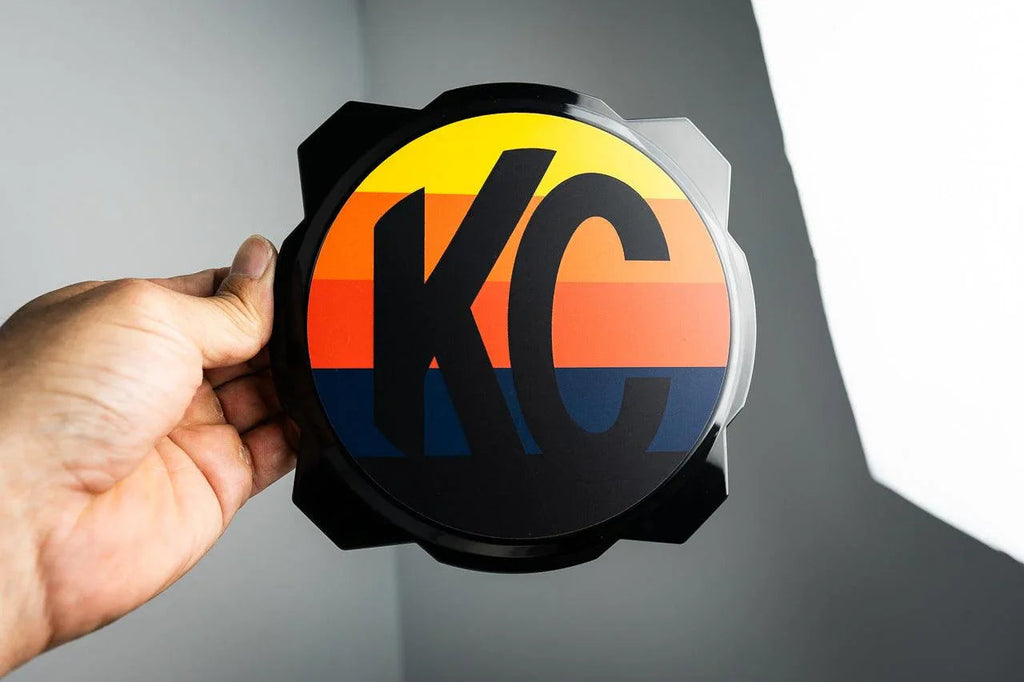 KC HiLITES Pro6 / Titan Gravity Light Cover Overlays - Universal StickerFab