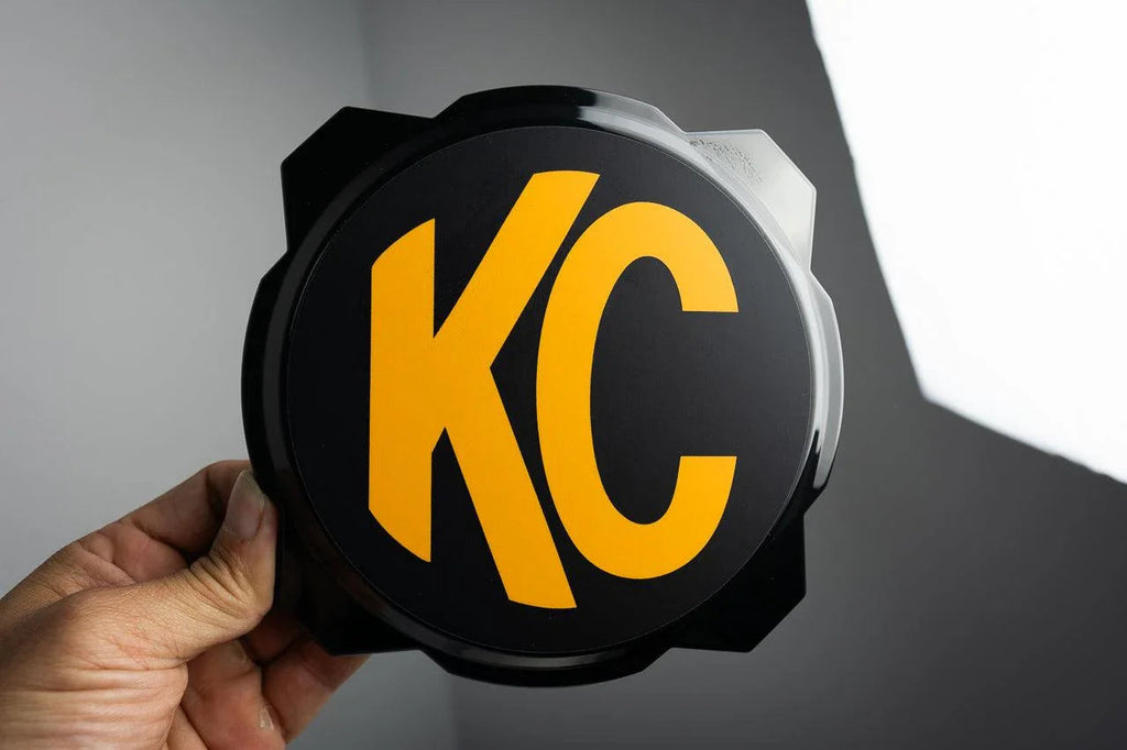 KC HiLITES Era 4 ROUND Series Light Cover Overlays - Universal StickerFab
