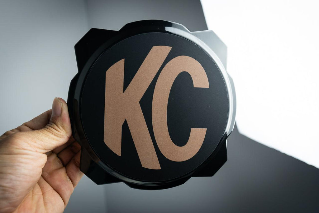 KC HiLITES Era 4 ROUND Series Light Cover Overlays - Universal StickerFab