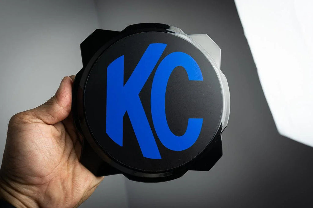 KC HiLITES Era 4 ROUND Series Light Cover Overlays - Universal StickerFab