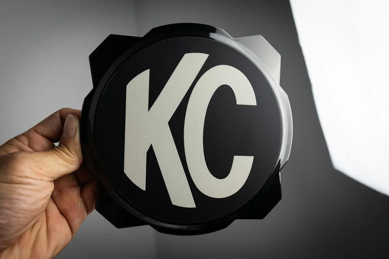 KC HiLITES Era 4 ROUND Series Light Cover Overlays - Universal StickerFab