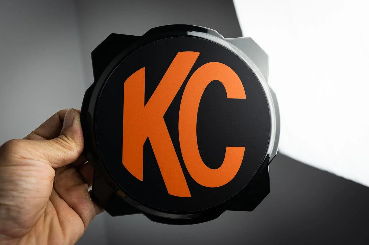 KC HiLITES Era 4 ROUND Series Light Cover Overlays - Universal StickerFab