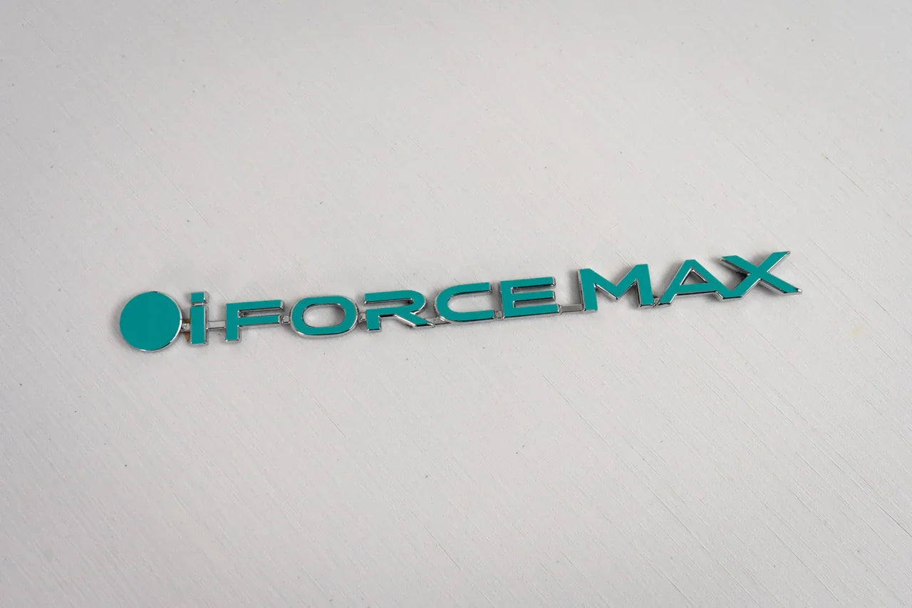 "i-FORCE MAX" Rear Tailgate Emblem Overlays - 2024+ Land Cruiser StickerFab