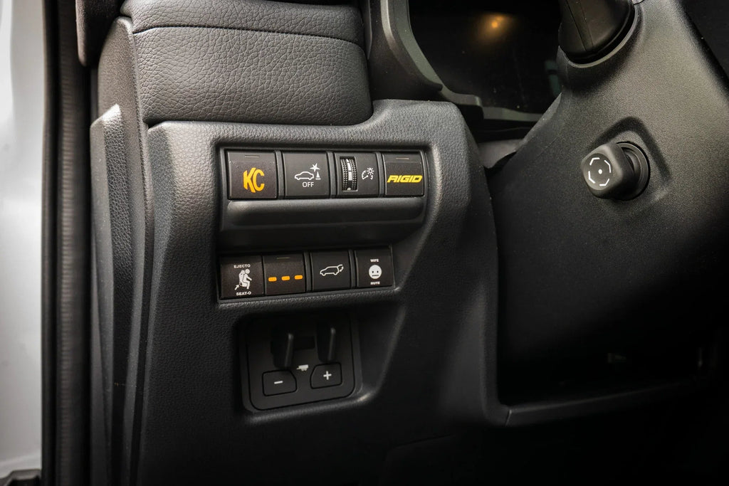 Ejecto Seato Blank Button Overlay - 2024+ Land Cruiser / Tacoma / 2025+ 4Runner StickerFab