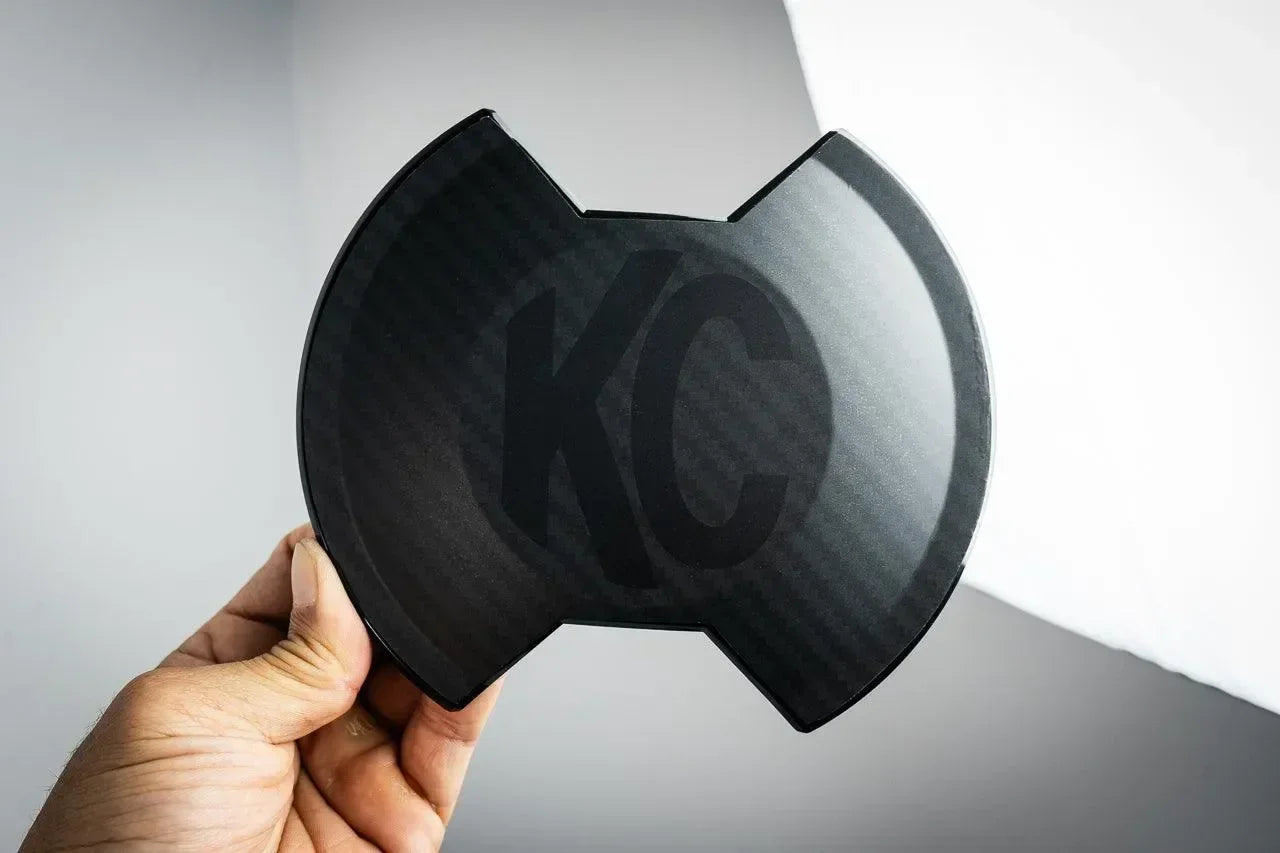 KC HiLITES 6" SlimLite LED Cover Overlays - Universal StickerFab