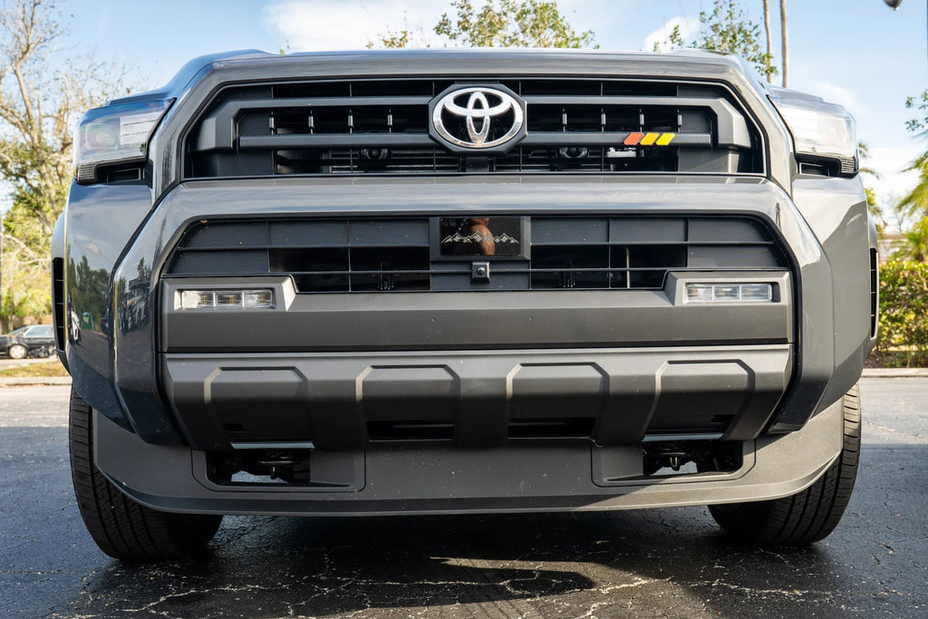 StickerFab Tri Color TRD Style Grille Emblem Version 2- 2024+ Tacoma / 2025+ 4Runner StickerFab