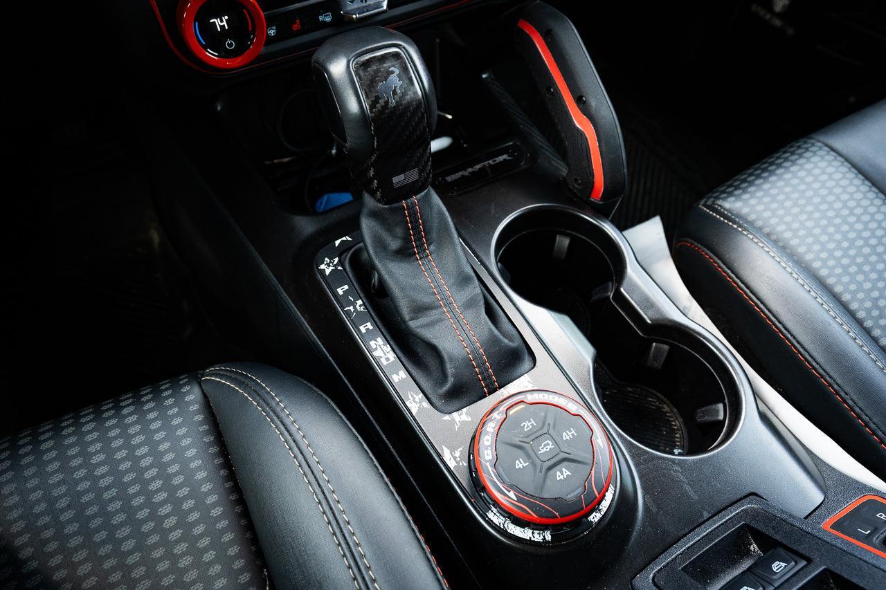 Automatic Shifter Overlay (Printed Series) - 2021+ Bronco Automatic StickerFab