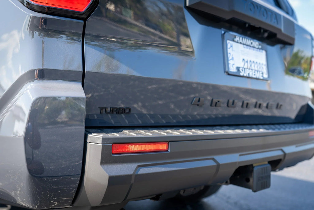 TURBO Acrylic Laser Series Tailgate Badge - 2024+ Land Cruiser / Tacoma / 2025+ 4Runner StickerFab