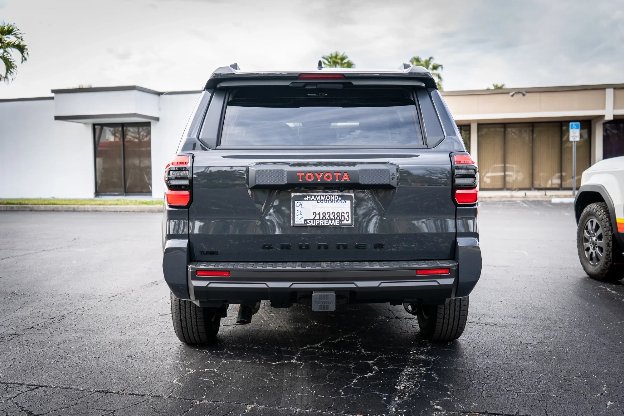 TOYOTA Rear Hatch Liftgate Emblem Inlays - 2025+ 4Runner StickerFab