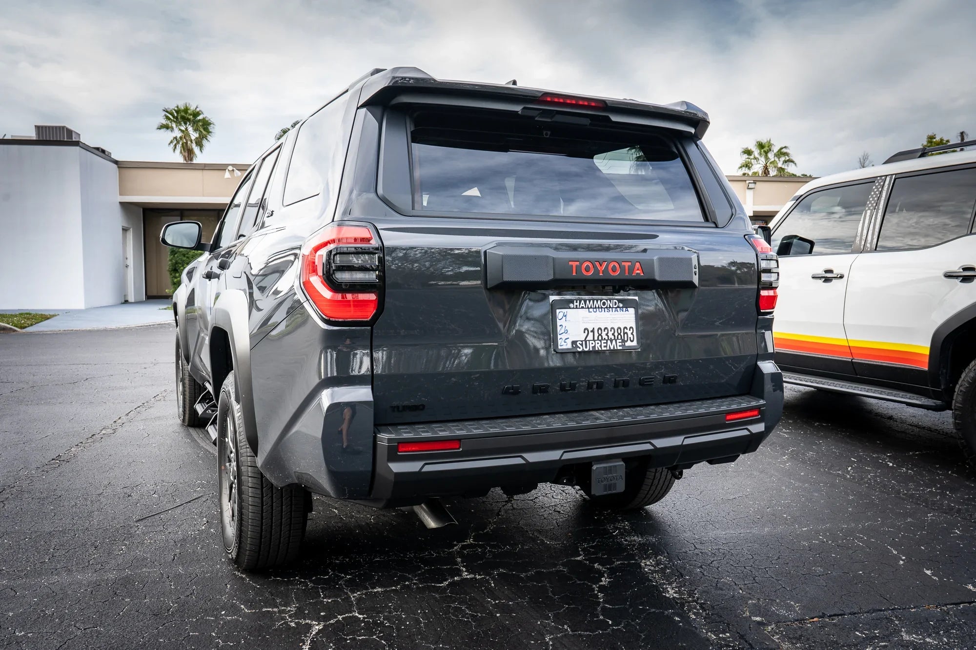 TOYOTA Rear Hatch Liftgate Emblem Inlays - 2025+ 4Runner StickerFab