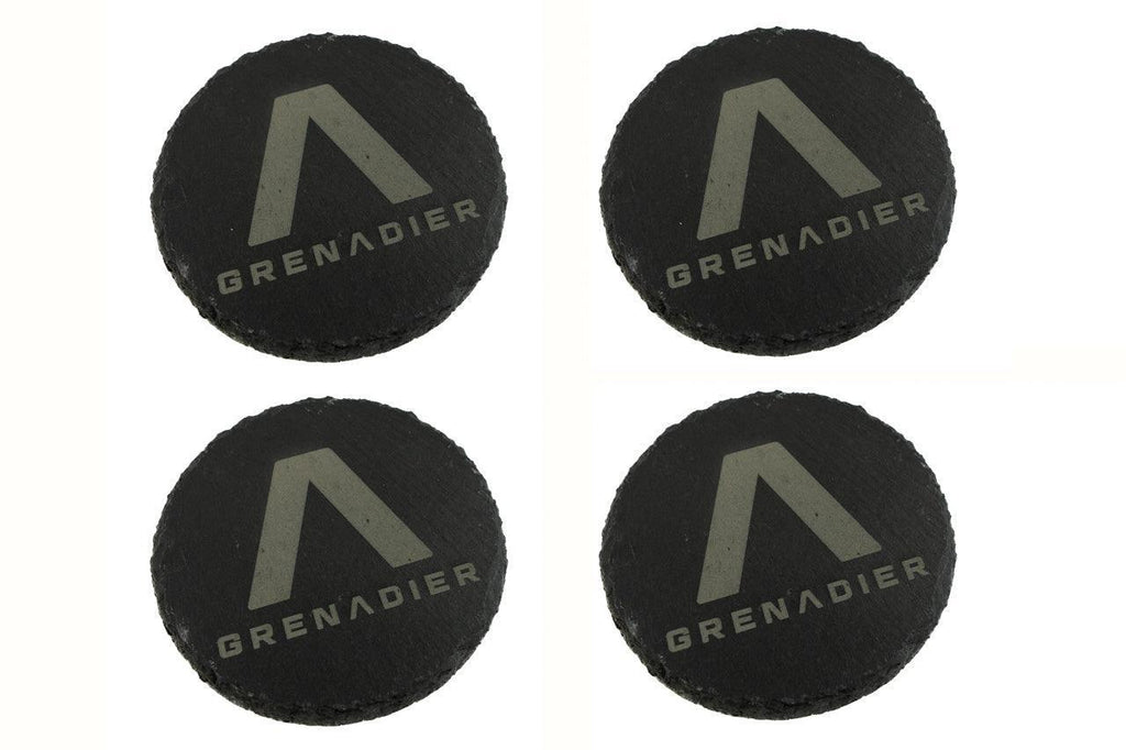 Stone Coaster Set (4 pieces) - 2024+ Grenadier StickerFab