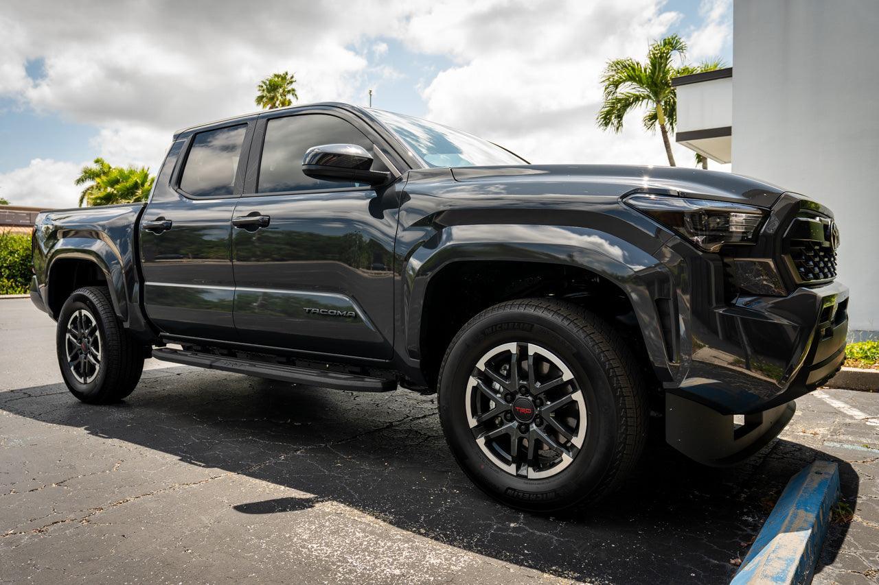 Smoked Sidemarker Overlays (Front Only) - 2024+ Tacoma StickerFab
