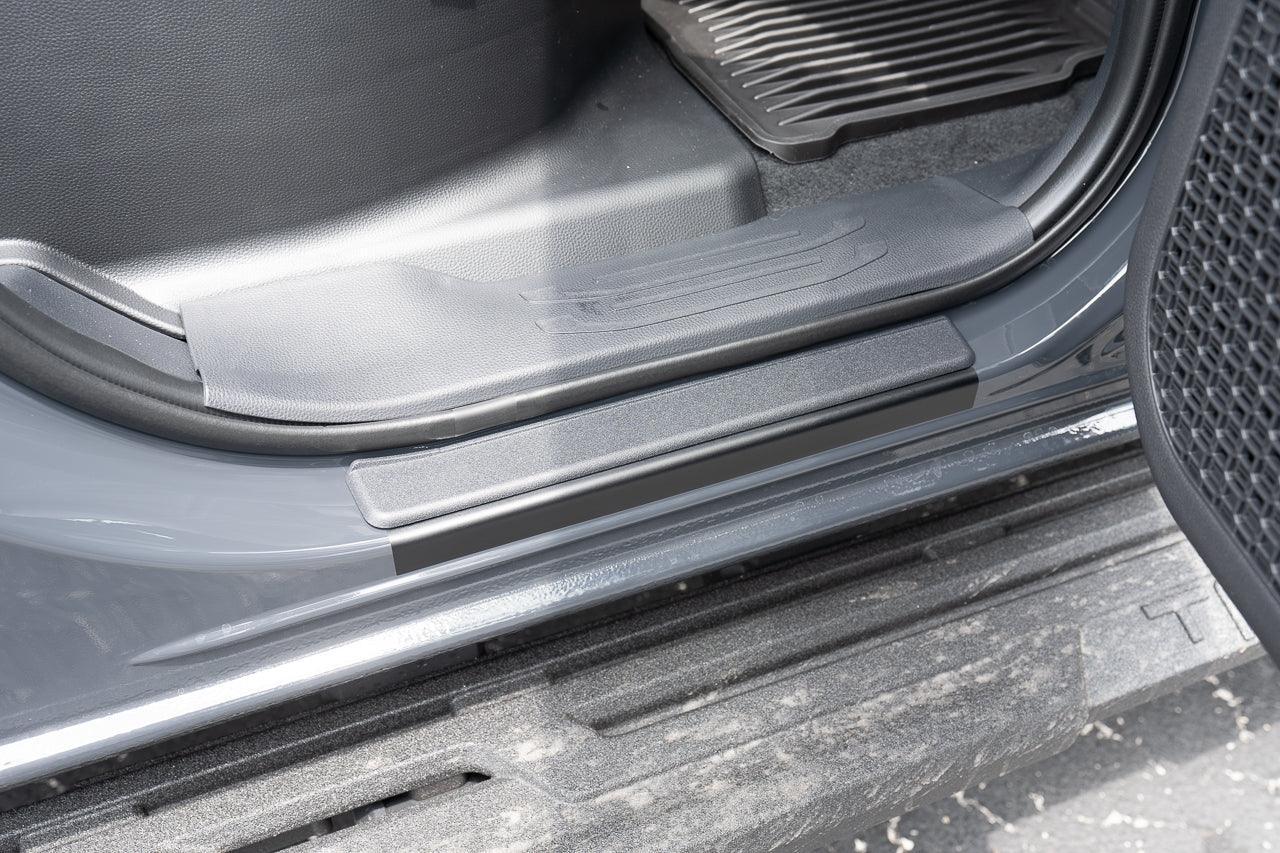 Door Sill Protector Extensions - 2024+ Tacoma Double Cab StickerFab