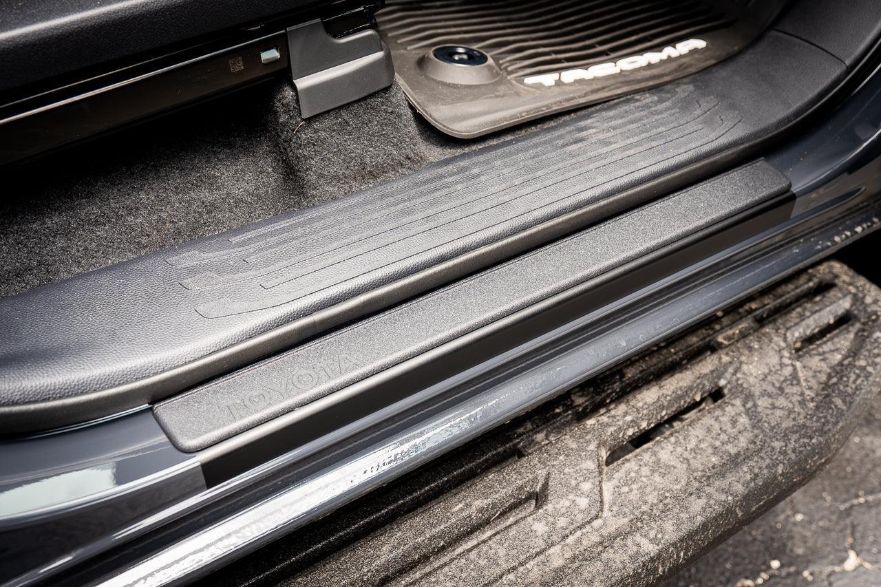 Door Sill Protector Extensions - 2024+ Tacoma Double Cab StickerFab