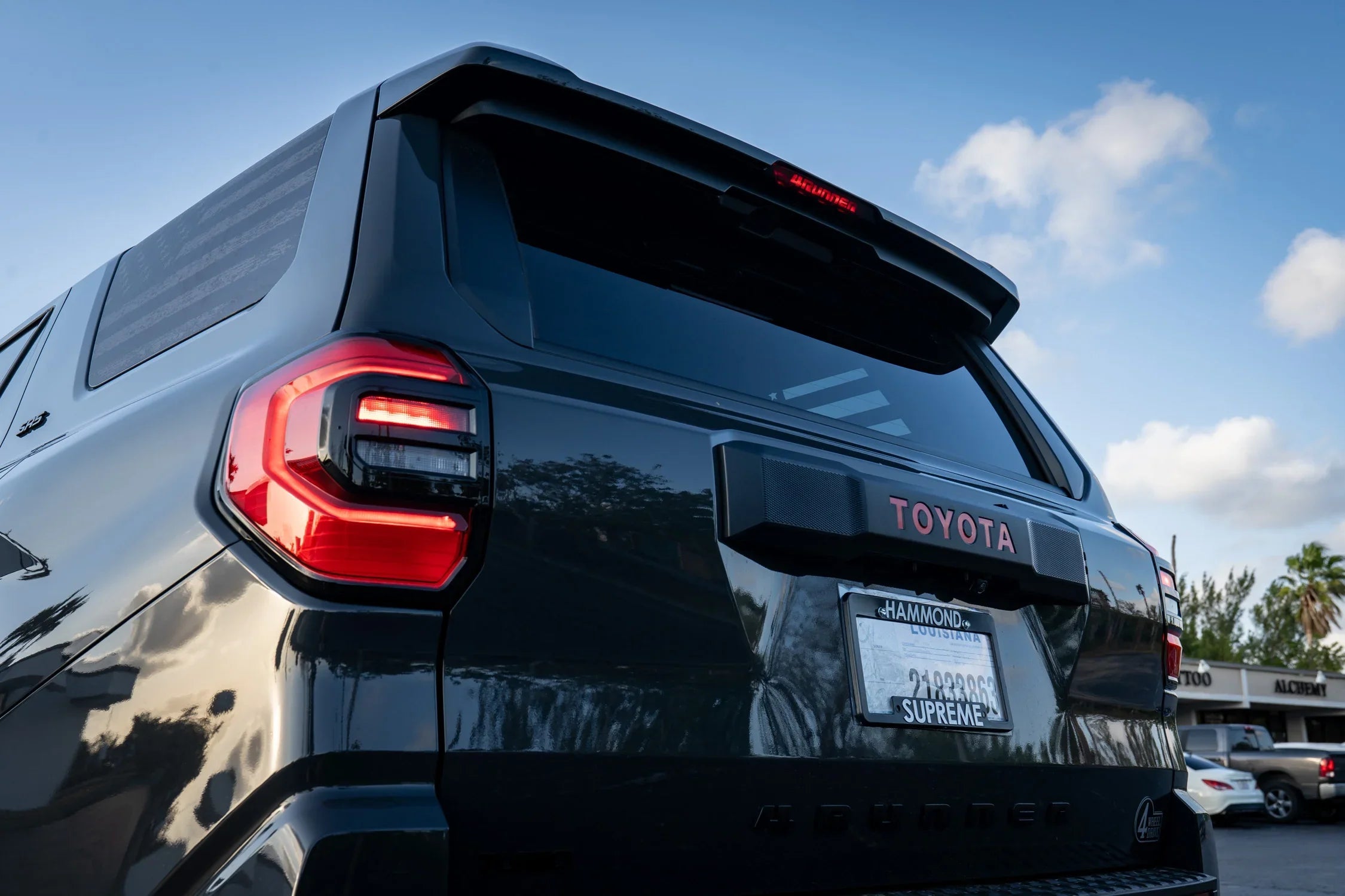 Third Brake Light Overlay - 2024+ Land Cruiser / GX 550 / 2025+ 4Runner StickerFab