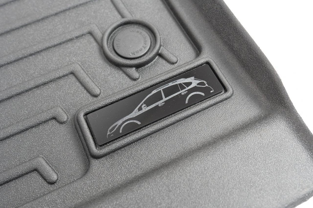 GP Crosstrek Weathertech Floor Mat Logo (Etched Acrylic) fits 2013-2017 Crosstrek StickerFab